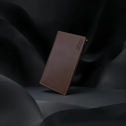 Long Leather Wallet For Mens
