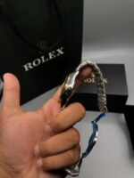 RLX Day-Date Two-Tone Black Dial Jubilee Bracelet - Image 3